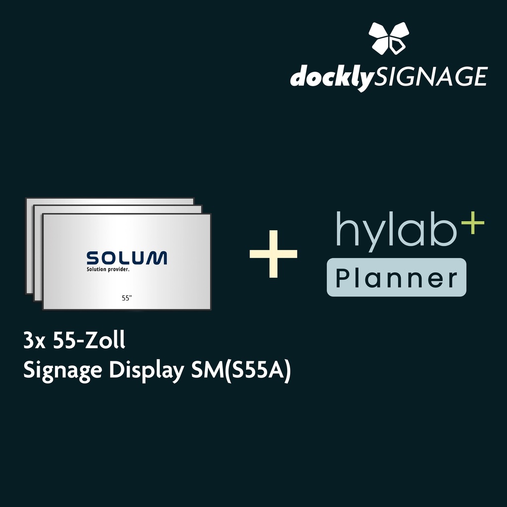 [SP3] Starterpaket 3 – 3× 55-Zoll Display (S55A)